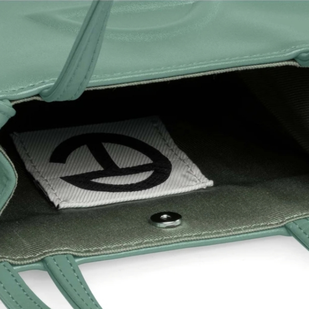 Telfar Small Shopper Tote in Sage - Picture 4 of 12